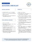 Adulting Checklist